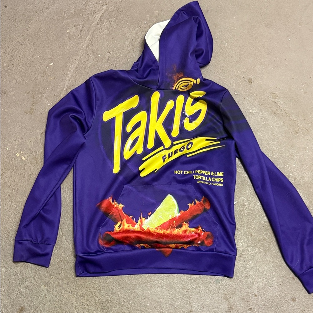 Purple Takis Fuego Hoodie